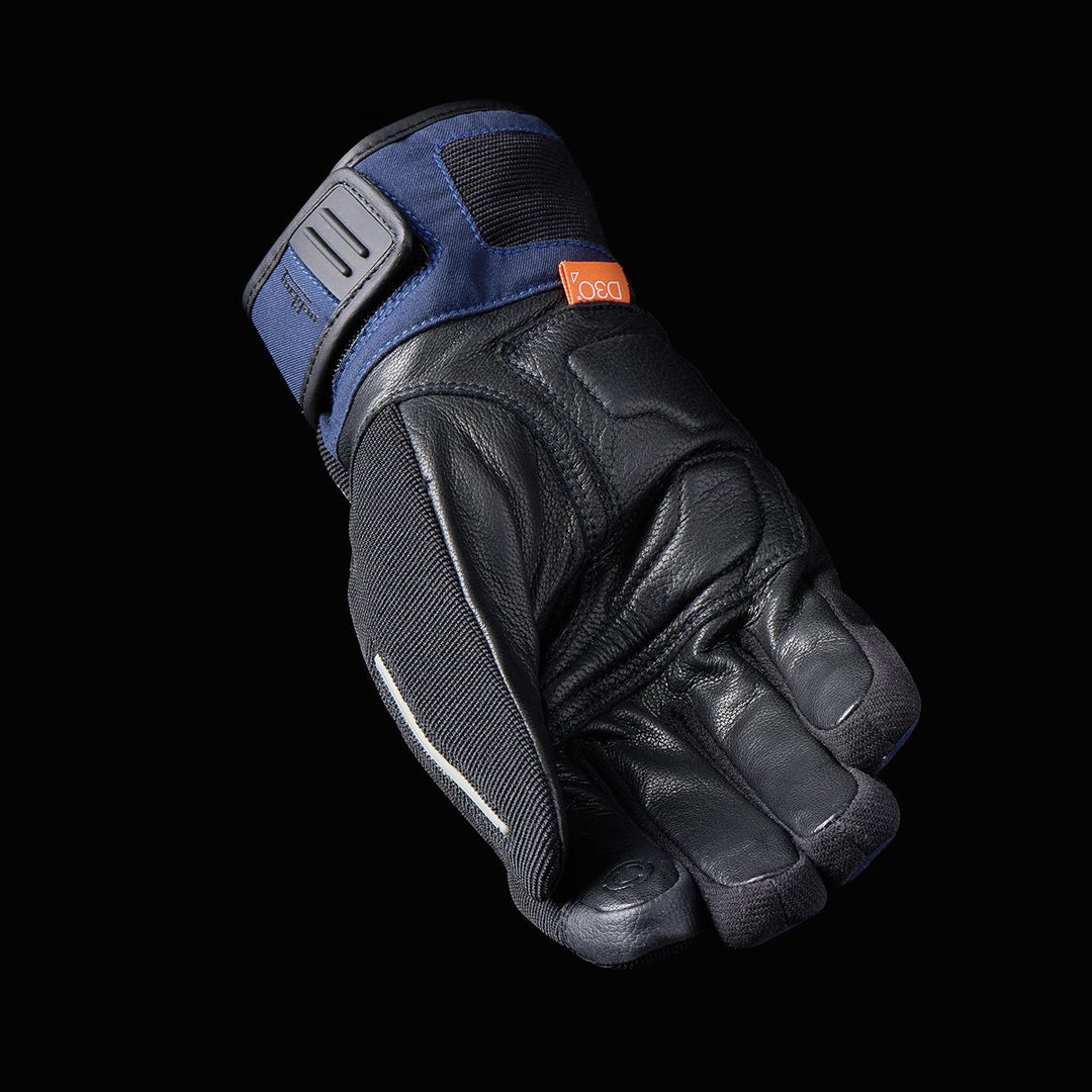 Furygan Men's Yakuru D3o MOTORRADHANDSCHUHE, 3XL Blau