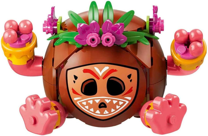 LEGO | Disney Vaiana Kakamora - Spielzeug inkl. 2 Blumentopf Figuren mit künstlichen Blumen als Zimm
