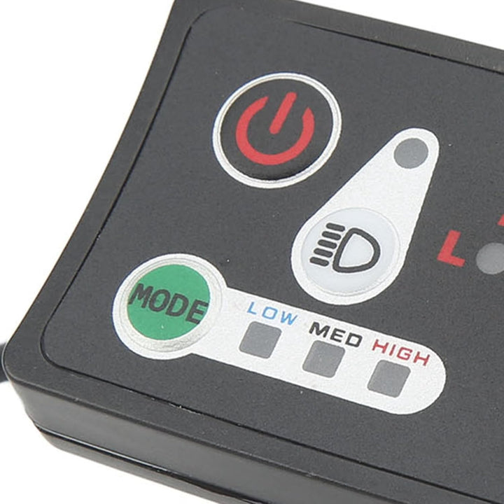 BuyWeek Elektrofahrrad LED Display, E-Bike LED Anzeigetafel wasserdichte 5P Stecker Elektrofahrrad L