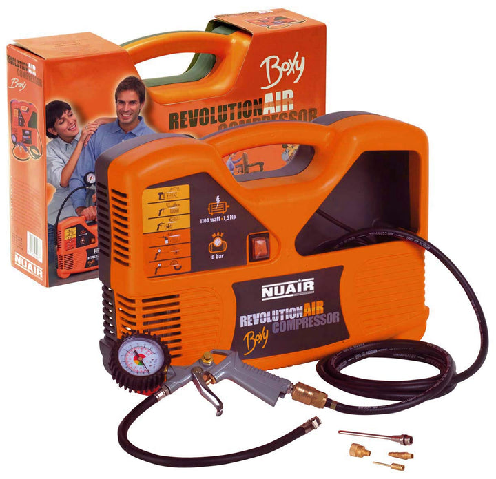 RevolutionAIR Boxy Kompressor, 1100 W, 230 V, Boxy