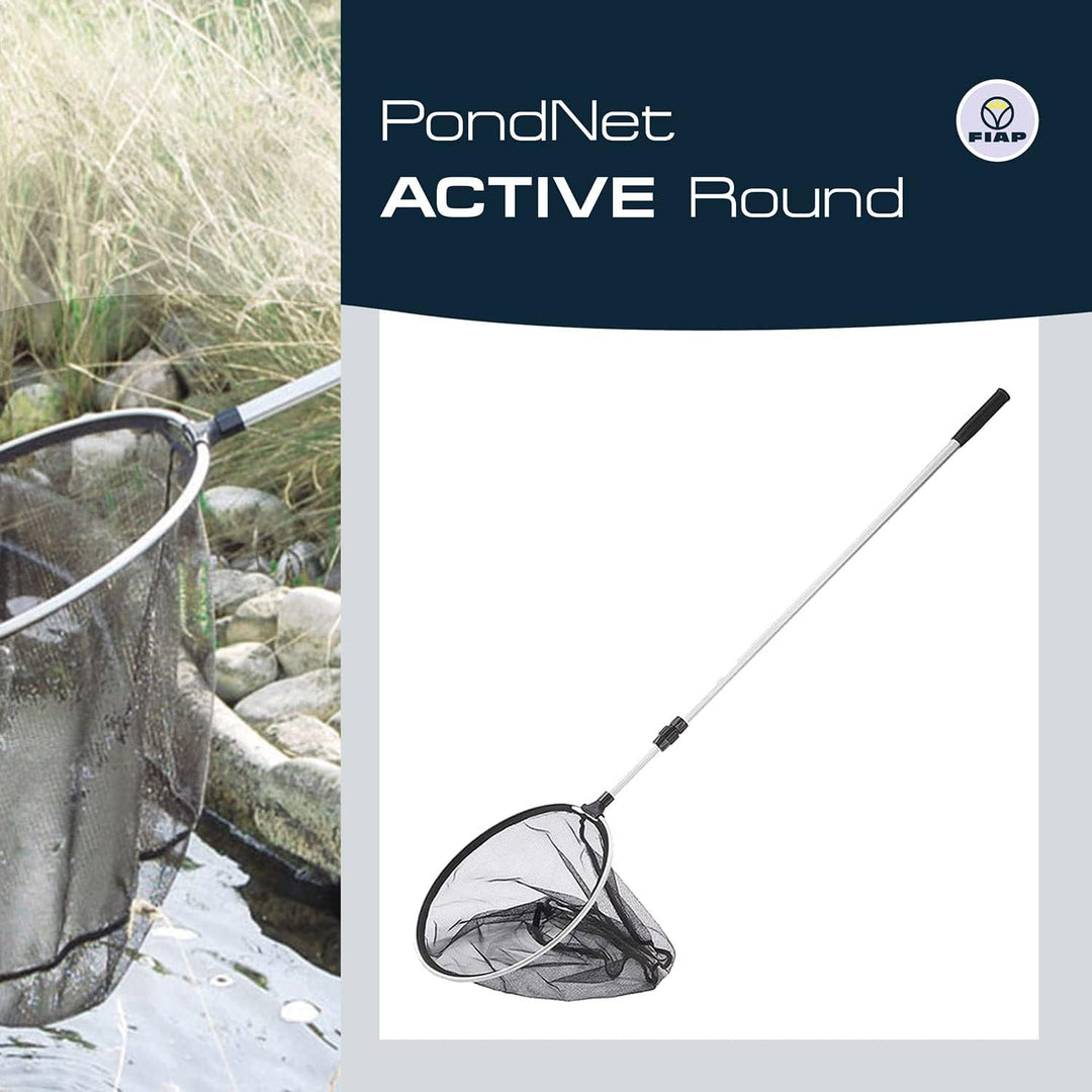 FIAP PondNet Active Round - d: 350 mm - Profi - Teichkescher - Kescher - Fischkescher - Teichzubehör