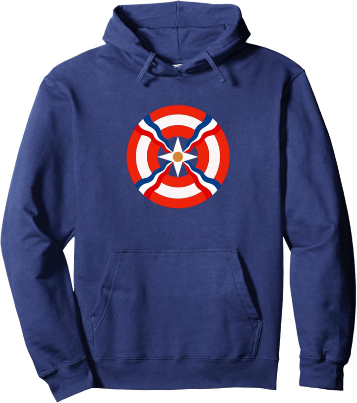 Captain Assur | Hipsturoy Original | Aramäer & Assyrer Pullover Hoodie