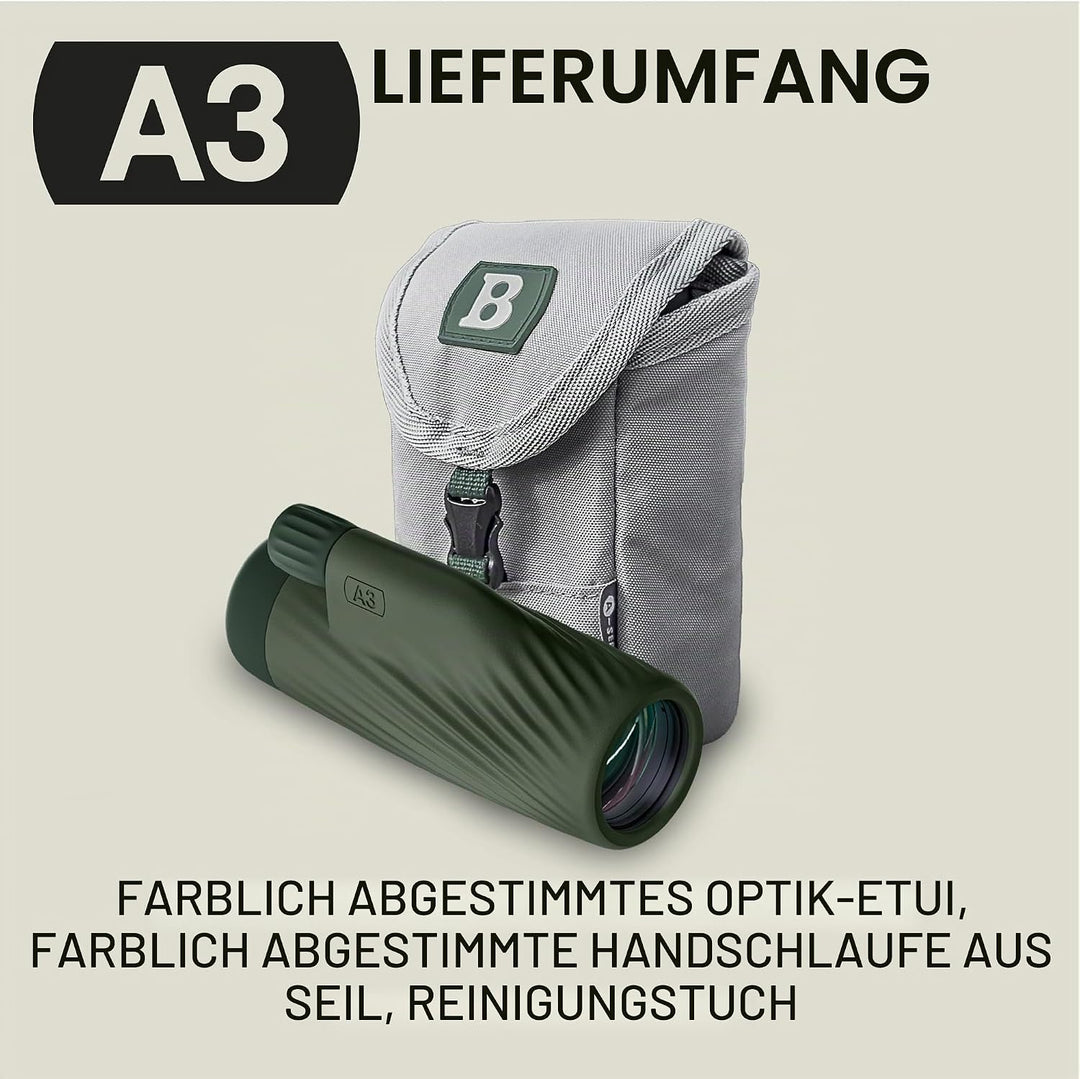 Bushnell – A3 10x32 – Monokular – Laurel Green – Dachkantprisma – Wasserdicht – Dachkantprisma – Vol