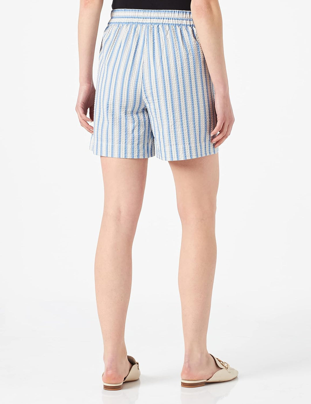 PART TWO Damen Pantsypw SHO Shorts Relaxed Fit Cargos 38 Riviera Stripe, 38 Riviera Stripe