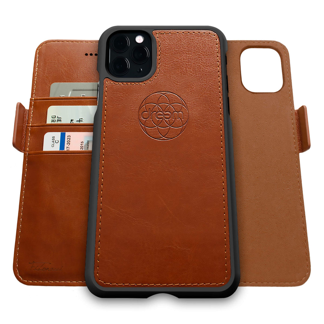 Dreem Fibonacci 2in1 Handyhülle Flipcase für iPhone 11 Pro Max | Magnetisches iPhone Case | TPU Etui