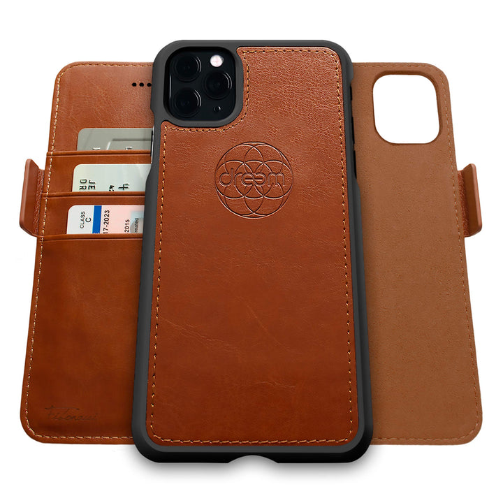 Dreem Fibonacci 2in1 Handyhülle Flipcase für iPhone 11 Pro Max | Magnetisches iPhone Case | TPU Etui