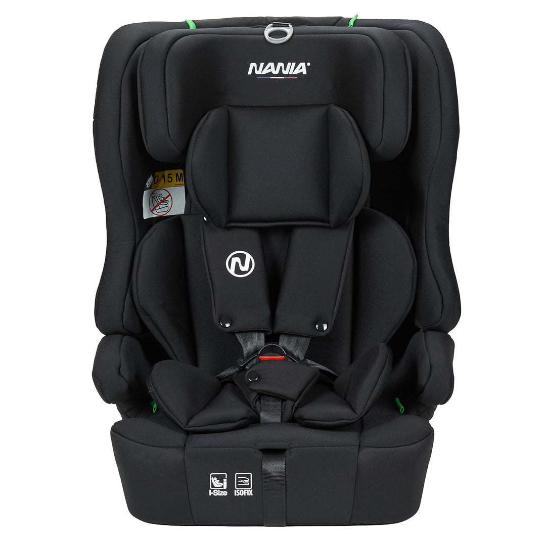 Nania Kinderautositz Isofix Lima I-size 76-150 cm – Gruppe 1/2/3 von 9 bis 36 kg, 15 Monate bis 12 J