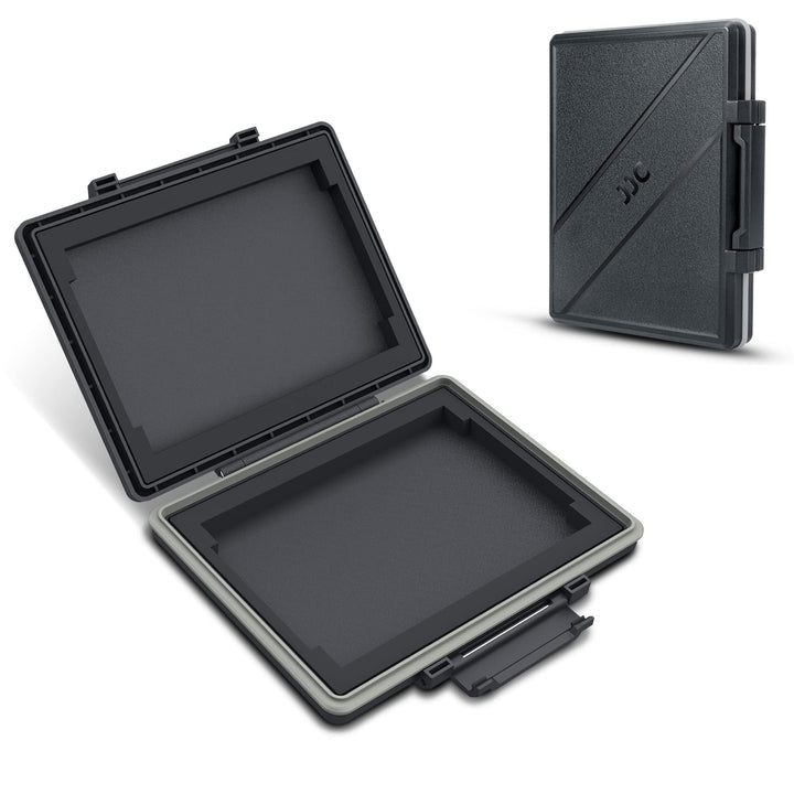 JJC SSD Speicherkarten Etui Tasche Aufbewahrung für 2,5 Zoll interne Solid State Drive, Wasserdicht