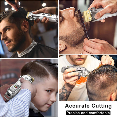 Hatteker Haarschneidemaschine Profi Haarschneider Herren Haartrimmer Bartschneider Barttrimmer Präzi