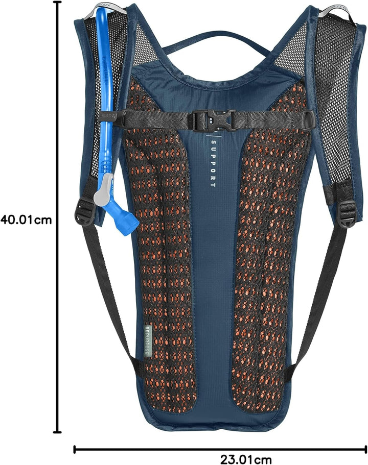 CAMELBAK Unisex – Erwachsene Rogue Light Trinkrucksack Einheitsgrösse Gibraltar Marina/Schwarz, Einh