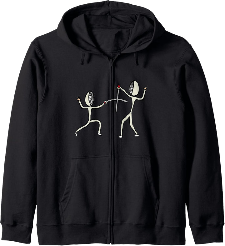 Zäune Kapuzenjacke