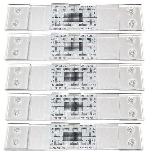 5 Stück Rissmonitor | Gutachter Ausrüstung | Rissmessgerät Monitor | Gebäudewand Standard Rissmonito