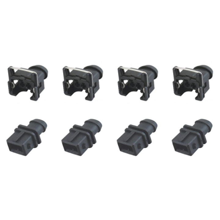 Greenspirits KFZ Ersatz Stecker – Einspritzdüse Benziner – Bosch EV1 Short (4 x Set) 1287013003, 1 2