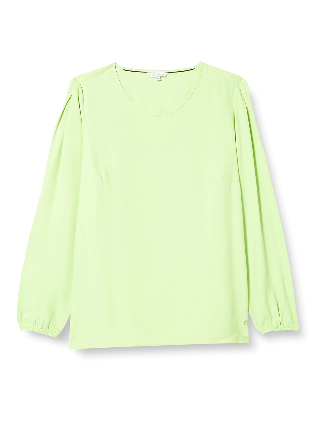 TRIANGLE Damen Bluse, Langarm, Grün