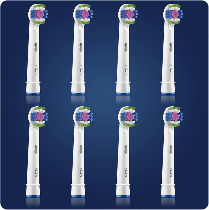 Oral-B 3D White Ersatzköpfe mit Cleanmaximizer Technologie