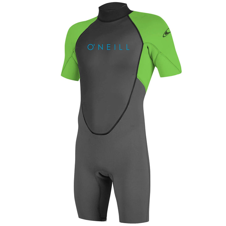 O'Neill Jugend Reactor-2 2mm Back Zip Spring Neoprenanzug 14 Graph/Dayglow, 14 Graph/Dayglow