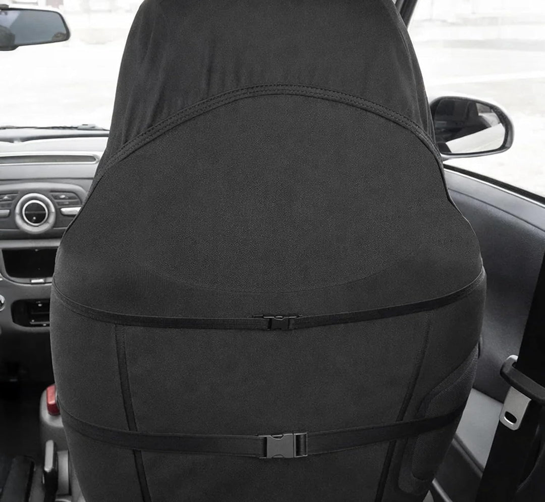 Auto Accessori Lupex - LS03 Sitzbezüge Smart Fortwo 450 451 453 - Vorne mit integrierter Kopfstütze