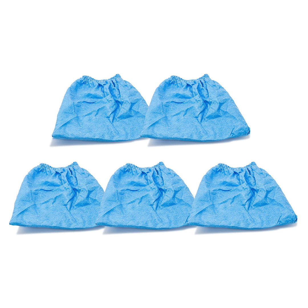 FixedByU 5X Textilfilter Stofffilter PNTS Motorfilter Beutel blau auswaschbar für Nass Trocken Sauge