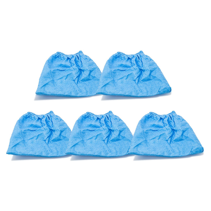 FixedByU 5X Textilfilter Stofffilter PNTS Motorfilter Beutel blau auswaschbar für Nass Trocken Sauge