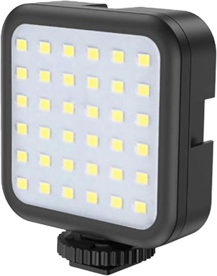 PARENCE.- Komplettes Vlogging-Set für Smartphone – verstellbares Stativ, Richtmikrofon, LED-Beleucht