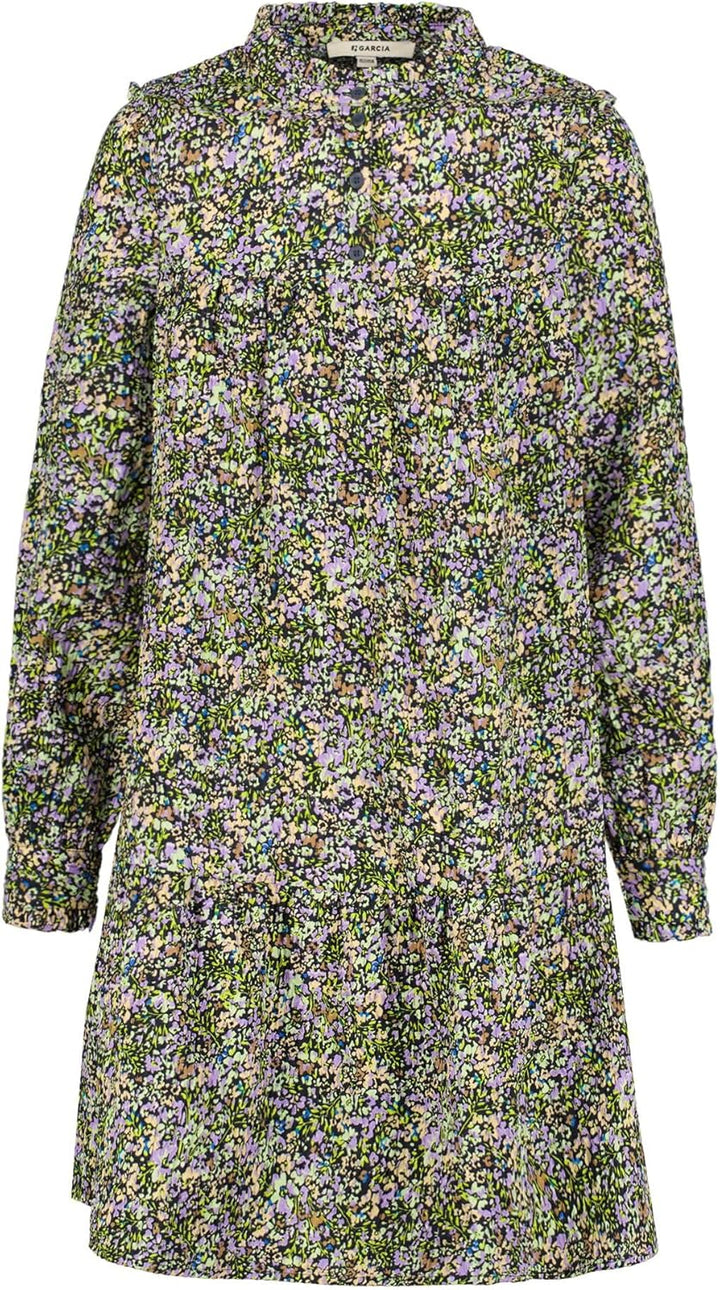 GARCIA Mädchen Kleid 146 Blue Heather (9112), 146 Blue Heather (9112)