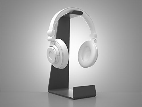 Multibrackets TableHeadset Schwarz Kopfhörerständer Tisch – Universeller Aluminium Headset Halter –