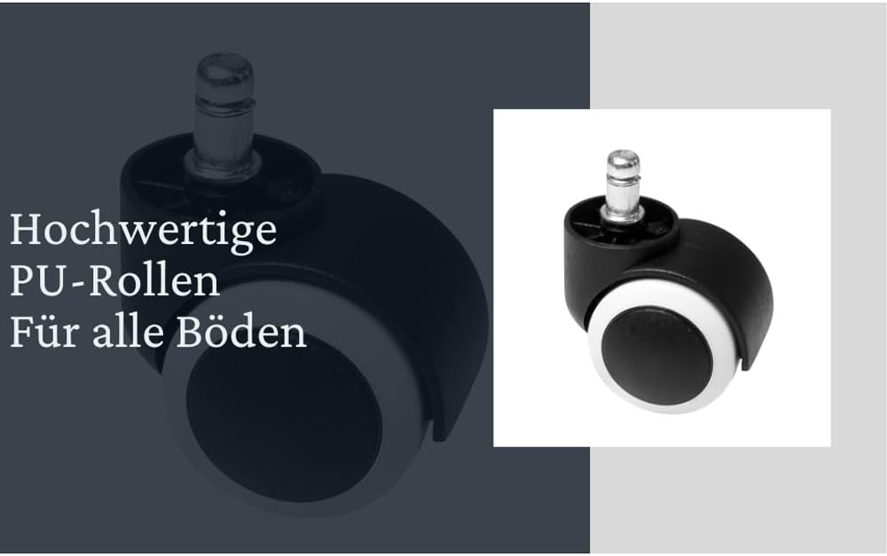 Sattelhocker extra breit, Sattelstuhl verstellbar 50-73cm, 170 kg (Weiss) | Ergonomischer Drehhocker