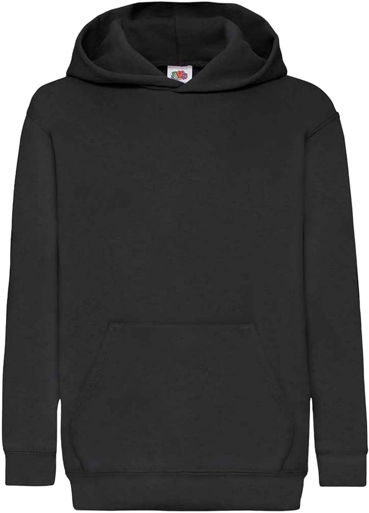 Fruit of The Loom Jungen Kapuzenpullover Classic Hoodie 128 Dunkelgelb, 128 Dunkelgelb
