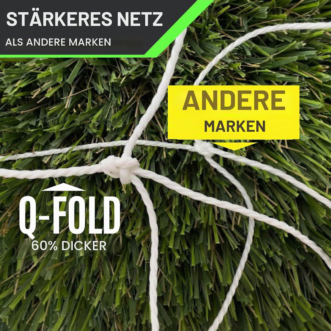 QUICKPLAY Q-Fold Fussballtor | 30 Sekunden Faltbares Fussballtore für Garten Kinder und Erwachsene D