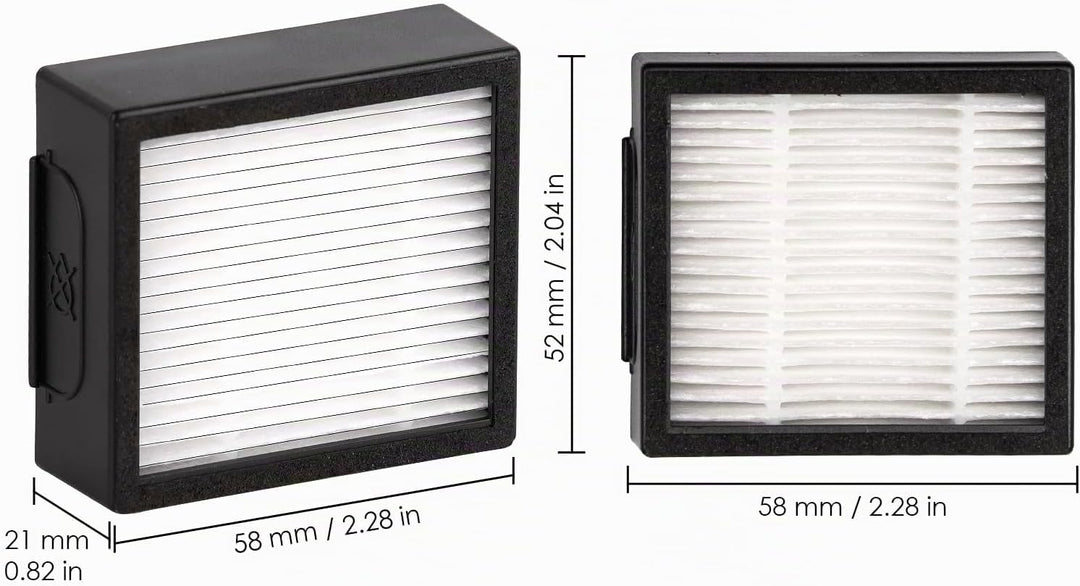 (12 Stück) Ersatz-HEPA-Filter kompatibel mit iRobot Roomba Combo J7+ plus/Combo j5+/ Combo j9+ Robot
