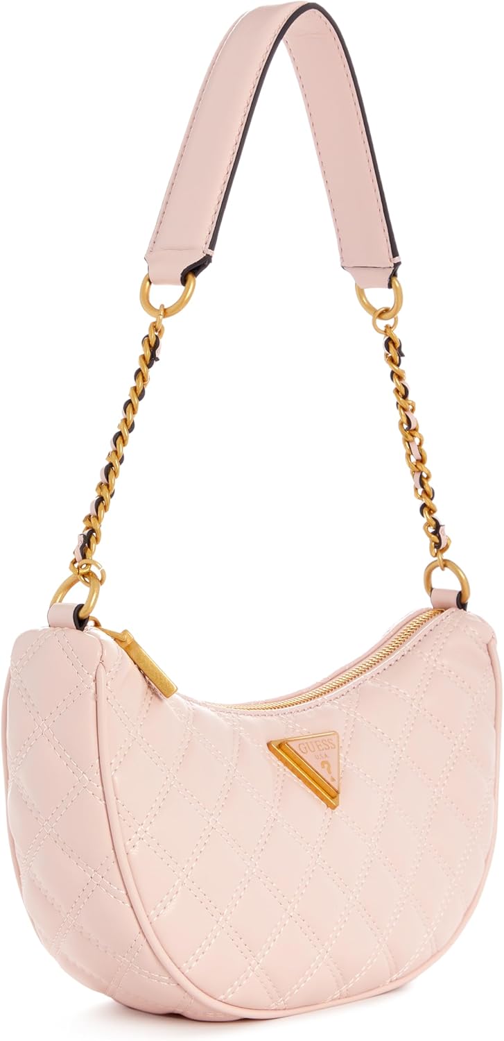 GUESS Damen Giully Top Zip Shoulder Schultertasche, Reissverschluss Oben