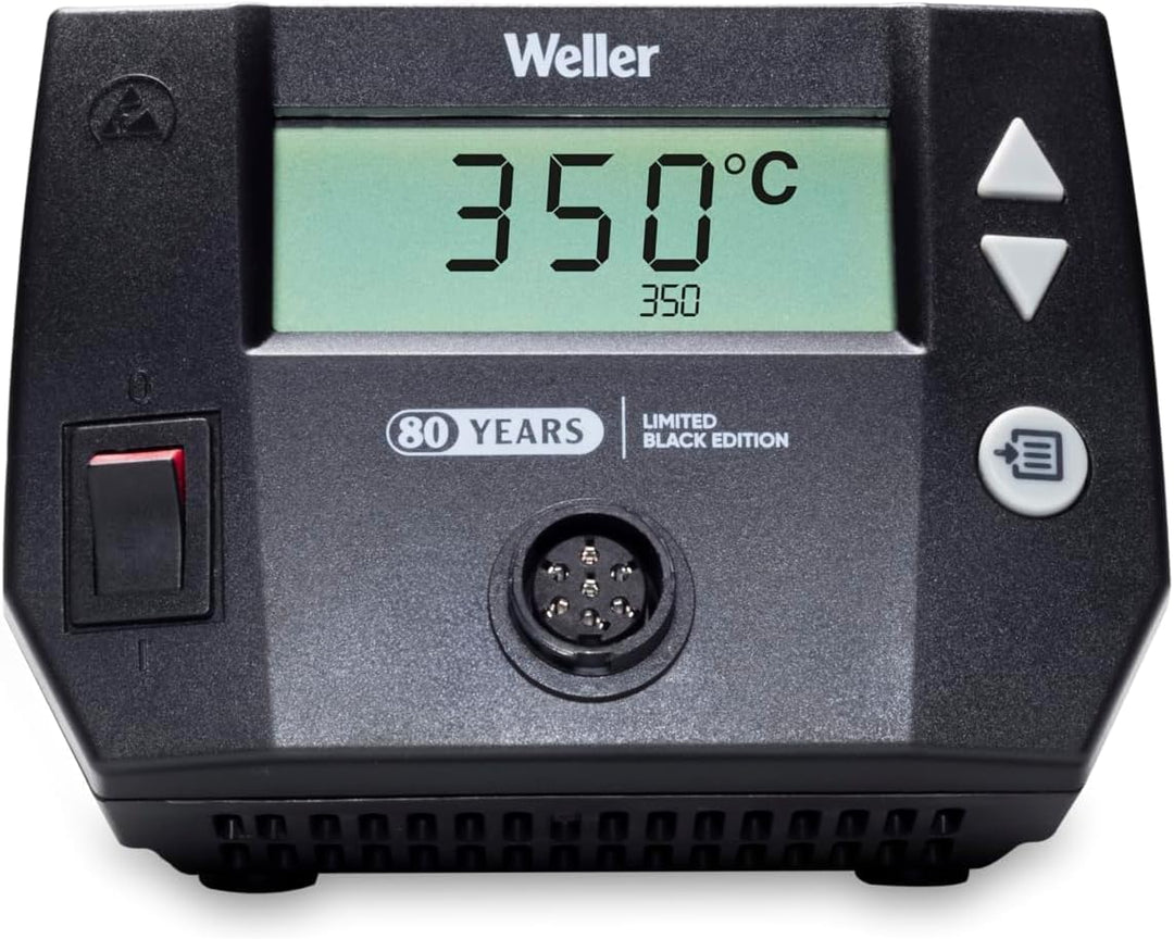 Weller WE 1010 (T0053298393) 70W/230V Digitale Lötstation, Limitierte Schwarze Edition zum 80. Jubil