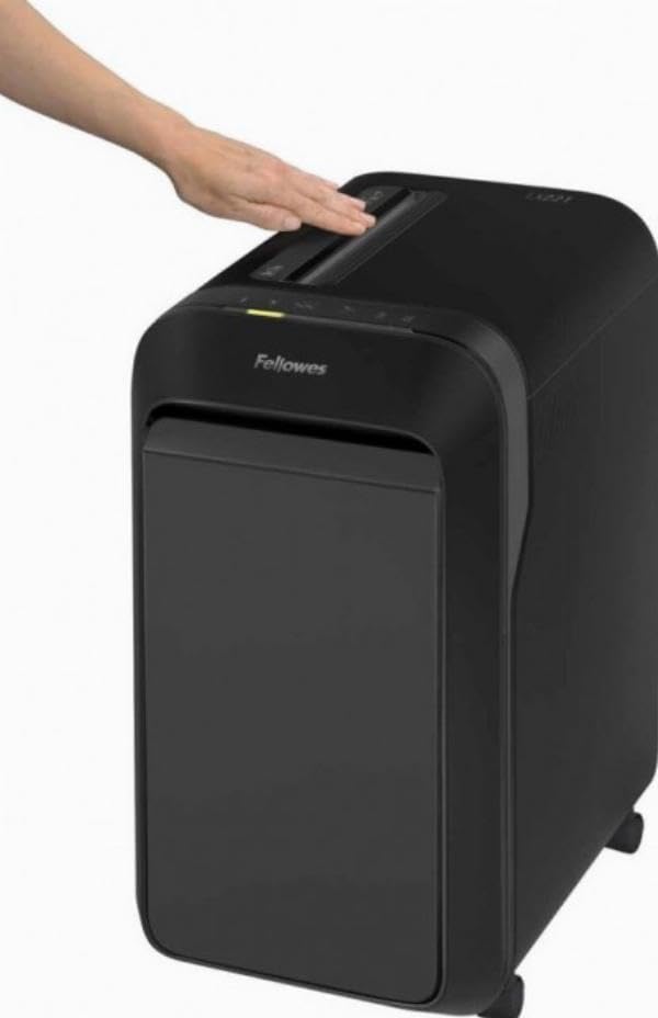 Fellowes 20 Blatt Aktenvernichter High Security (P5), Papierschredder für Büro, Powershred LX221, Mi