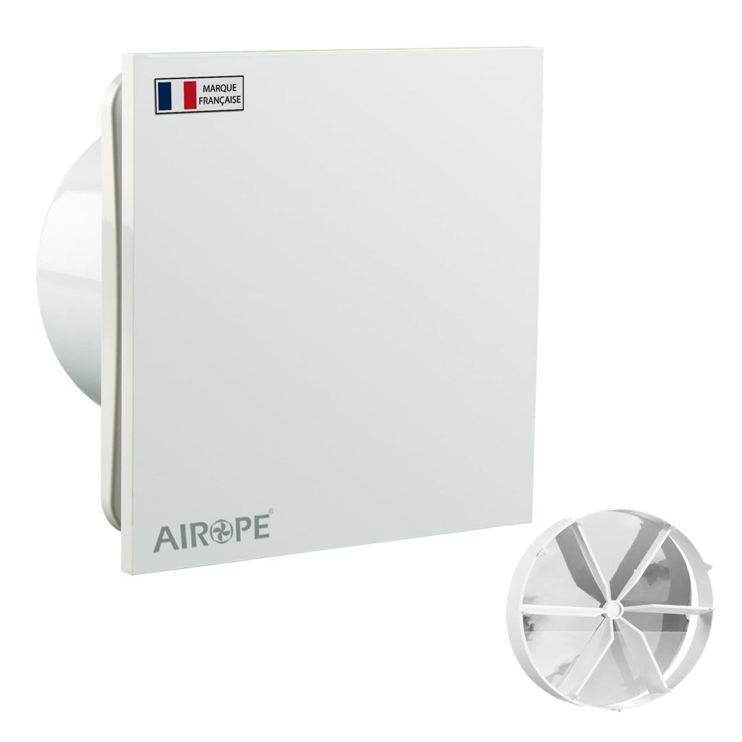 AB-100 mm Abluftventilator,Badlüfter Ventilator mit Rückschlagventil,Low Wattage,Geringer Energiever