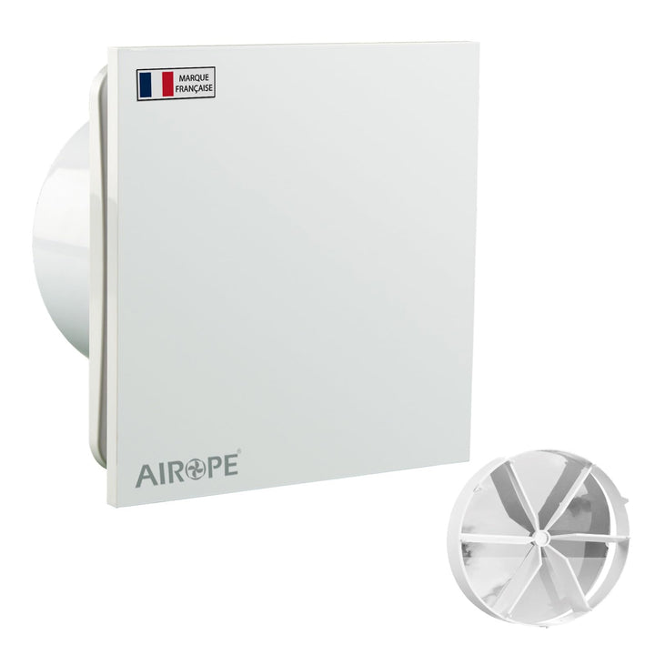 AB-100 mm Abluftventilator,Badlüfter Ventilator mit Rückschlagventil,Low Wattage,Geringer Energiever