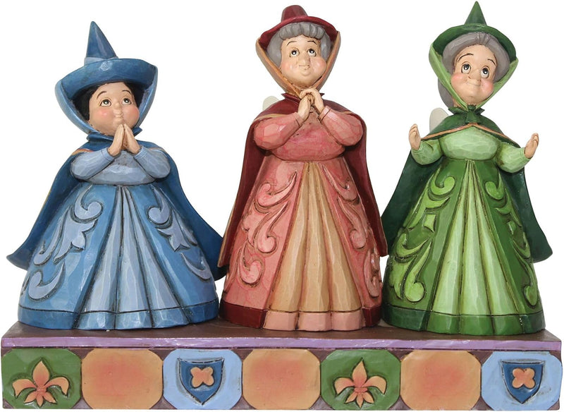 Disney,4059734,Traditions AA8Royal Guests- Three FairiesFigur, Mehrfarbig, 60 x 150 x 70 cm