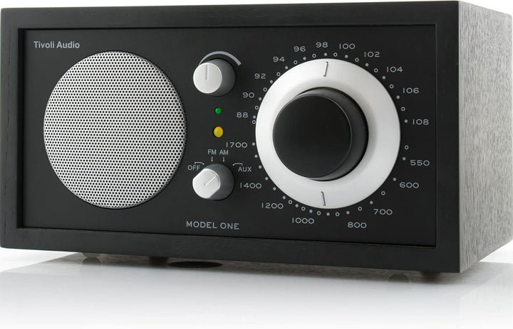 Tivoli Audio Model One UKW-/MW-Radio (Schwarz / Schwarz / Silber) black, black