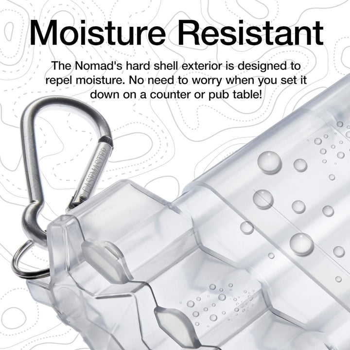 Casemaster von GLD Products Nomad verstellbare Darttasche Farblos, Farblos