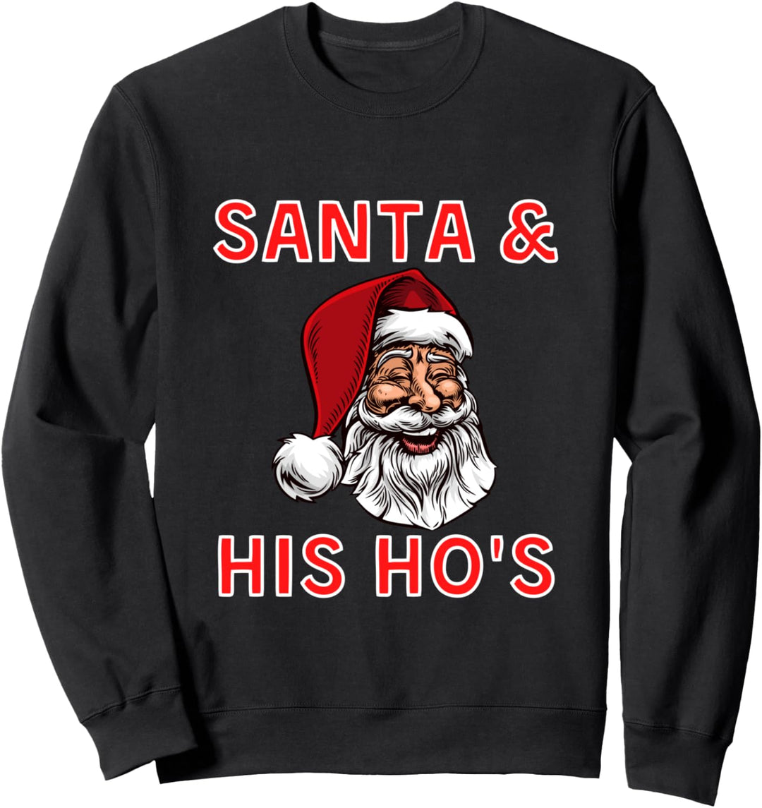 Lustige Weihnachtsmann Geschenke Kleidung Sweatshirt