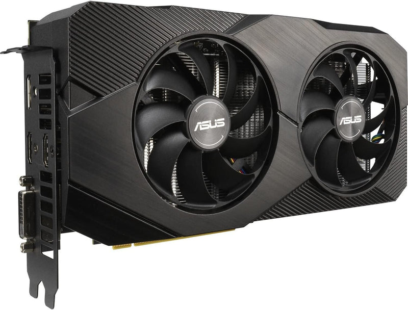 ASUS Dual Nvidia GeForce RTX 2060 6GB EVO OC Edition Gaming Grafikkarte (GDDR6 Speicher, PCIe 3.0, 1