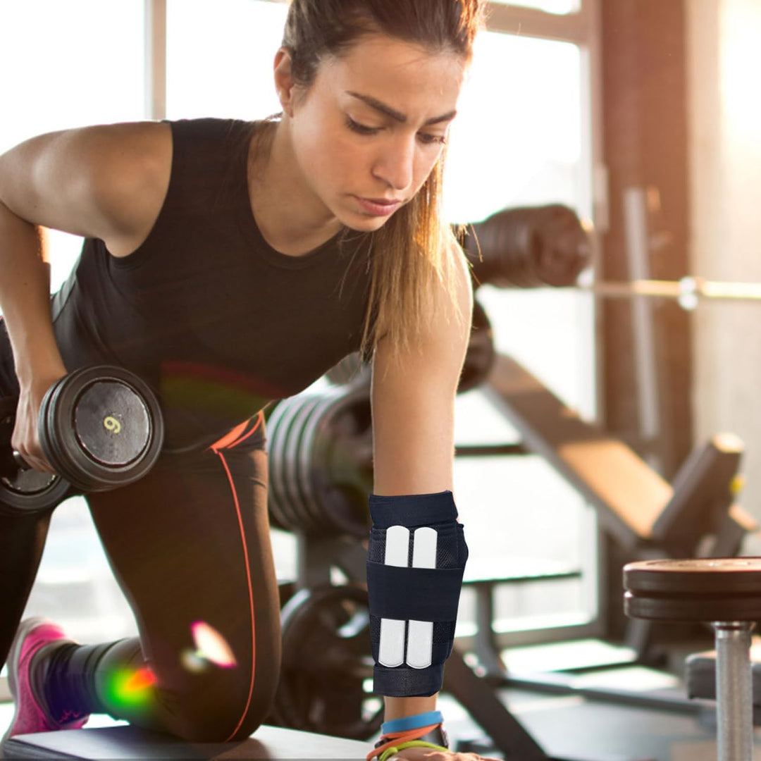 FAVOMOTO 10 Pcs Stahlplatten für Gewichtsweste, Krafttraining Gewichtsplatte Stahlplatte für Weste v