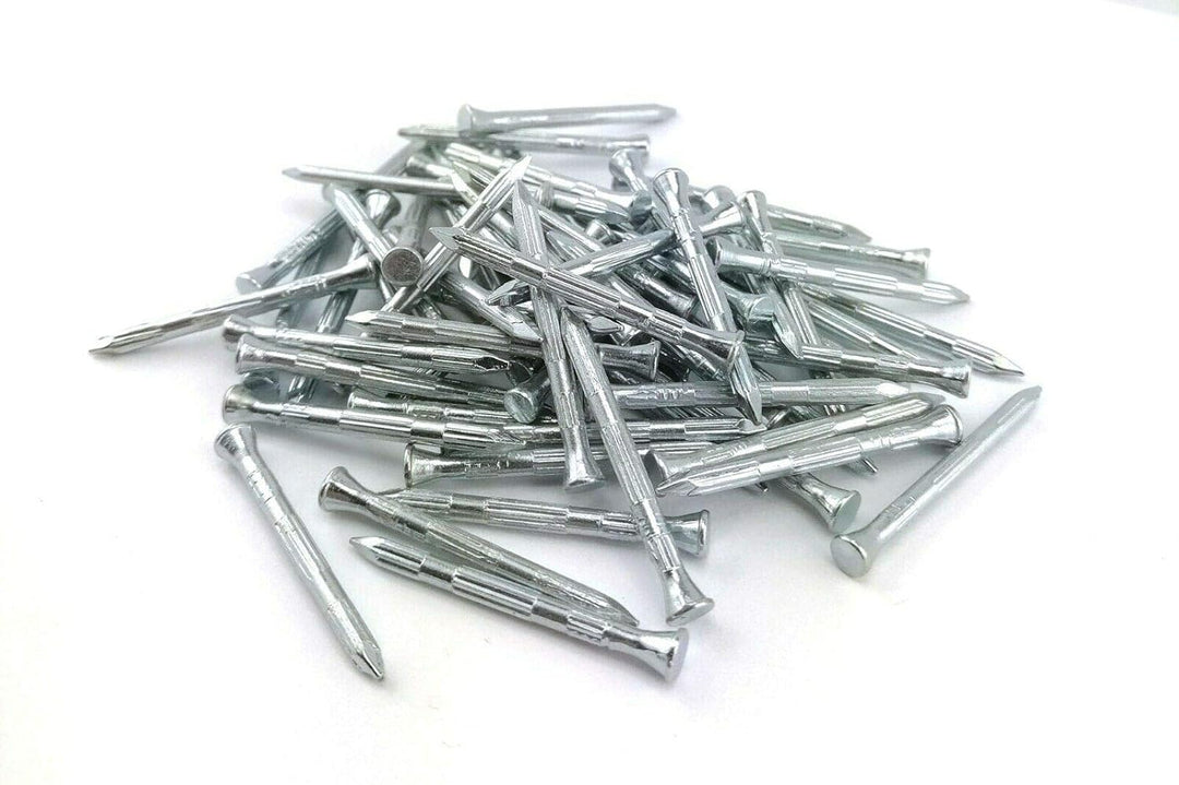100x Stahlnägel Nägel Geriffelt Gerillt Gehärtet Betonnägel 4.5 x 80 100 4.5 x 80, 100 4.5 x 80