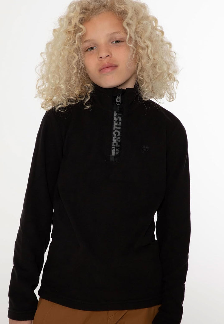 Protest Men Langer Ärmel PRTHOLDME XXS True Black, XXS True Black