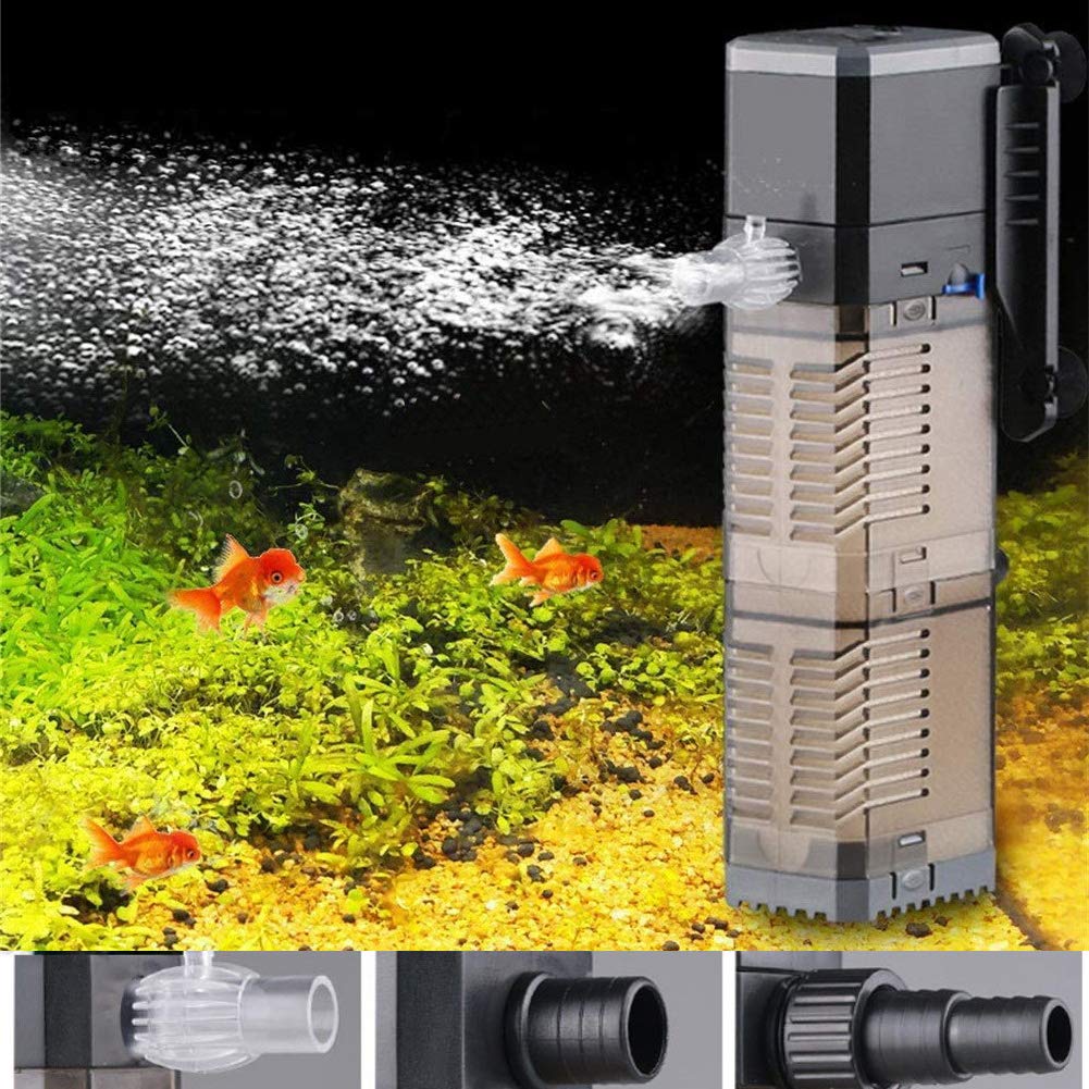 LONDAFISH Aquarium Filter 3-in-1 Aquarium Tauchpumpe Wasserpumpe für Aquarium 8W 20W 25W (CHJ-902 /