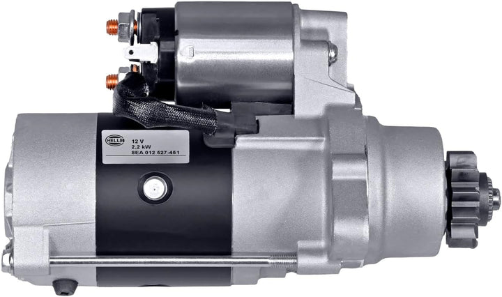 HELLA - Starter/Anlasser - 12V - 2.2kW - für u.a. Nissan Almera II Hatchback (N16) - 8EA 012 527-451