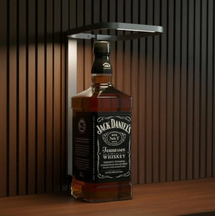 3 Liter Halterung + 4 cl Dosierer für Jacky D. eckig Flaschen Whiskey
