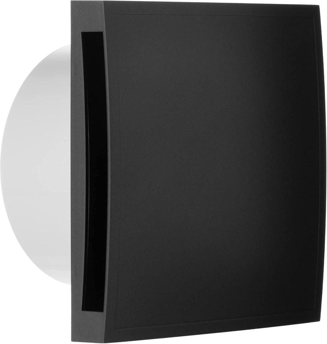 Steinberg14 150mm Badlüfter Fan - Anthrazit Front - Lichtschalter-Aktivierung Lichtschalter-Aktivier