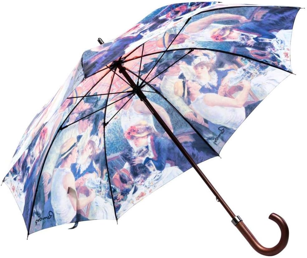 Hochwertiger Regenschirm Damen/Regenschirm Herren Motiv Renoir FRÜHSTÜCK DER RUDERER. Dieser Schirm