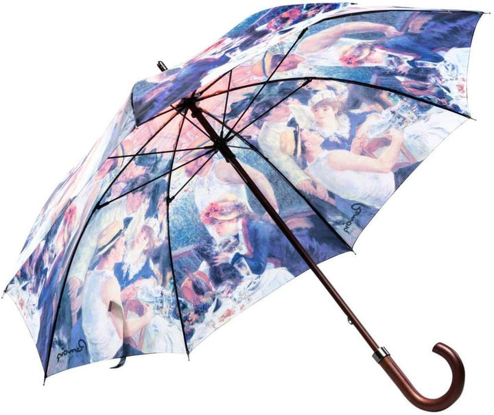 Hochwertiger Regenschirm Damen/Regenschirm Herren Motiv Renoir FRÜHSTÜCK DER RUDERER. Dieser Schirm