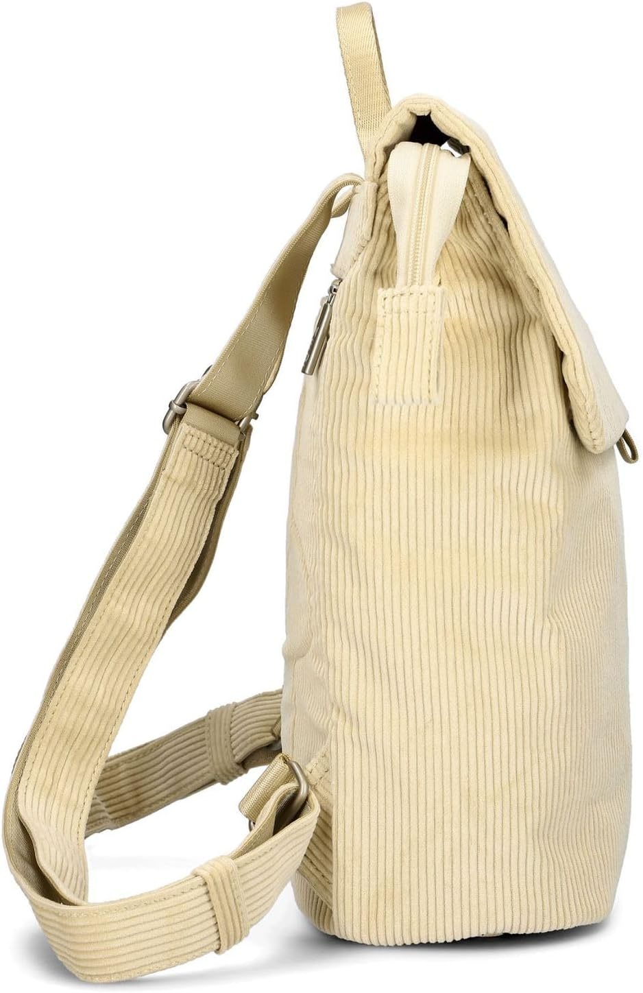 Zwei Damen City-Rucksack Mademoiselle.M MR13 Tagesrucksack 7 Liter, gepolstertes Laptopfach, Magnet-